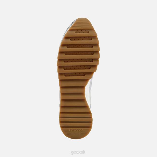 8ZHJ323 biela/strieborná Geox tabelya žena