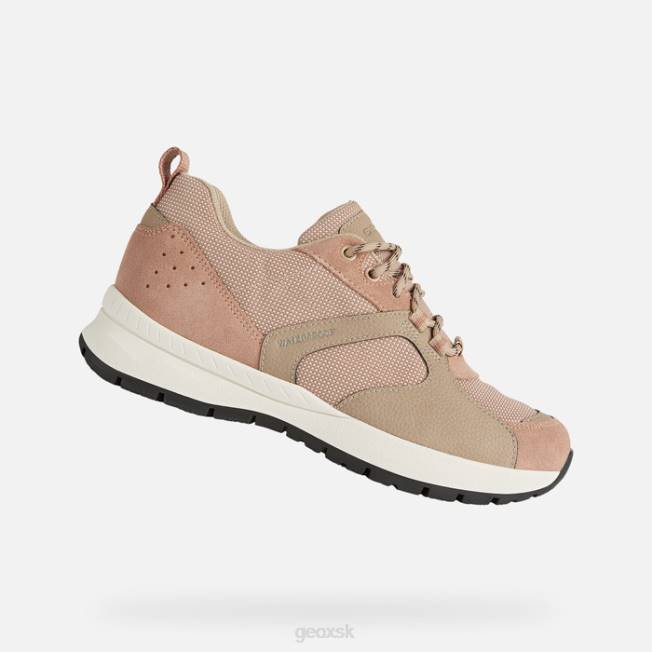 8ZHJ334 tmavá ruža Geox braies abx žena