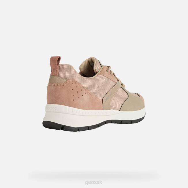 8ZHJ334 tmavá ruža Geox braies abx žena