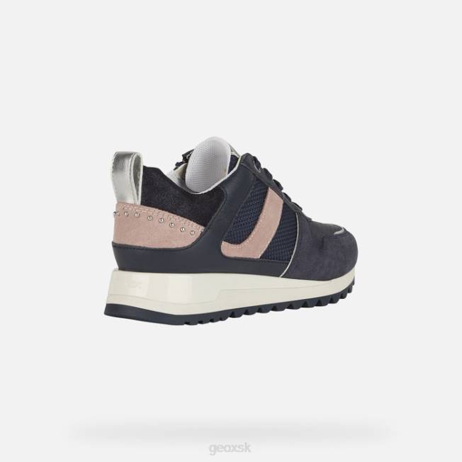 8ZHJ373 dk džínsy/starožitná ruža Geox tabelya žena