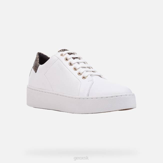 8ZHJ394 biela/svetlo zlatá Geox nebeská žena