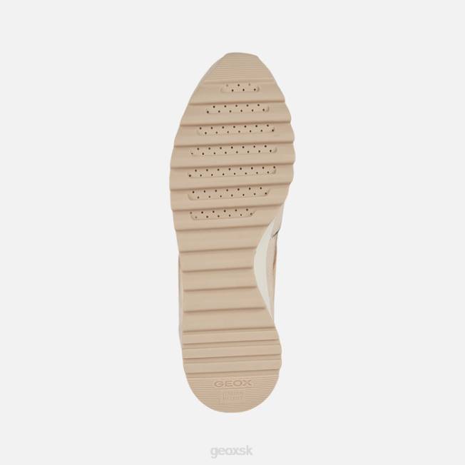 8ZHJ415 béžová/marhuľová Geox tabelya žena