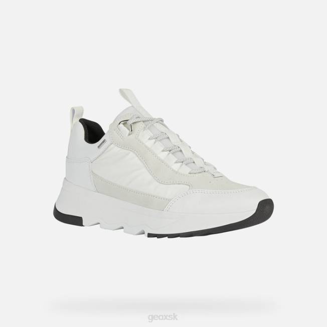 8ZHJ429 biela/biela Geox falena abx žena