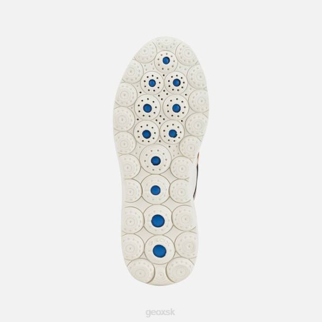 8ZHJ459 sivobiela/tmavoružová Geox sférická žena