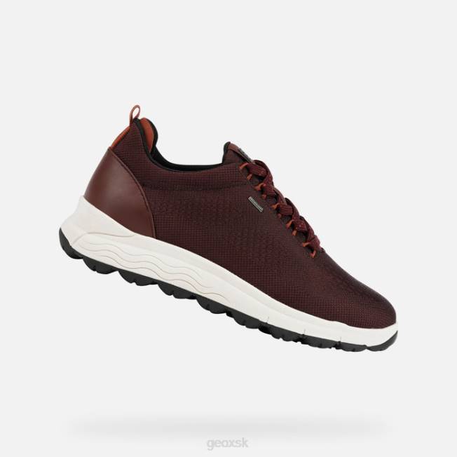 8ZHJ50 mahagón/víno Geox spherica 4x4 abx žena