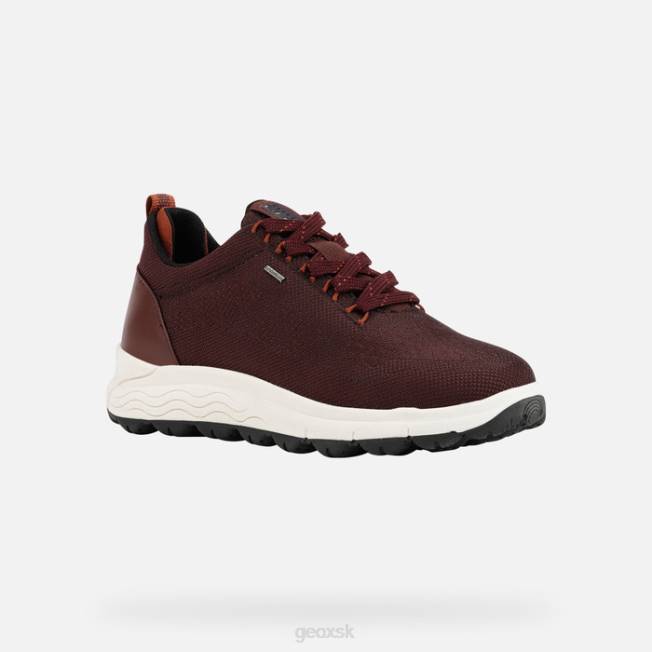 8ZHJ50 mahagón/víno Geox spherica 4x4 abx žena