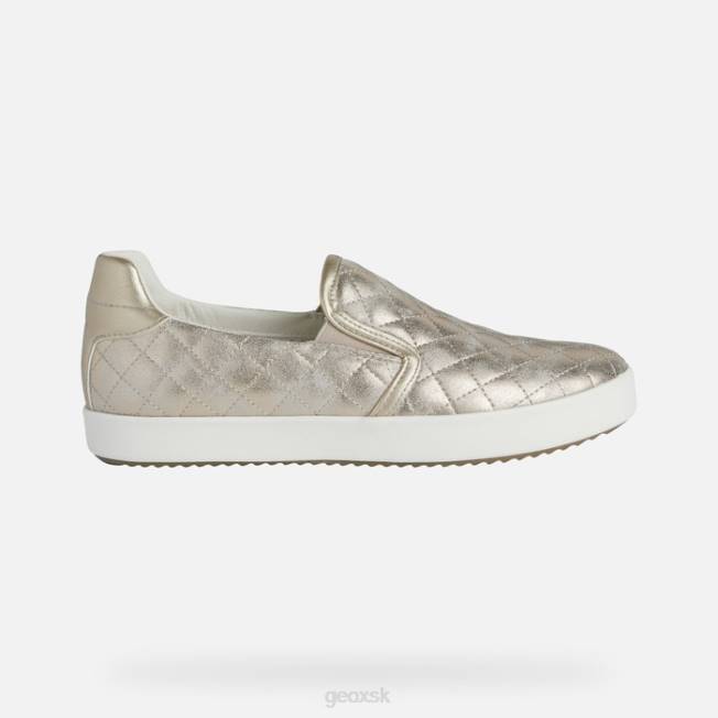 8ZHJ562 svetlo taupe/svetlo zlatá Geox blomiee žena