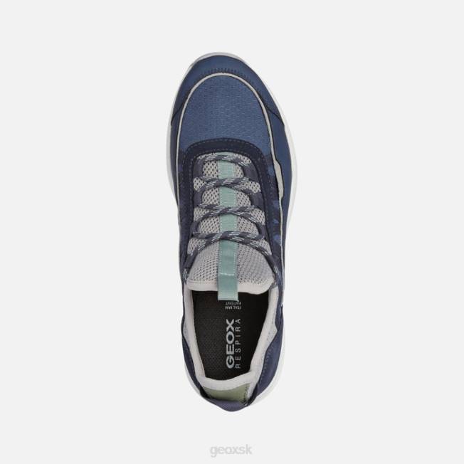 8ZHJ581 dk modrá/šedá Geox braies žena