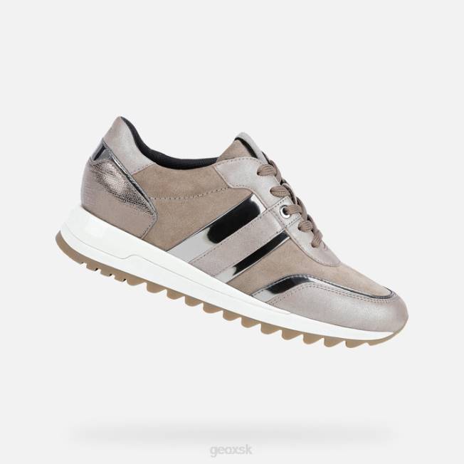 8ZHJ594 tmavo béžová Geox tabelya žena