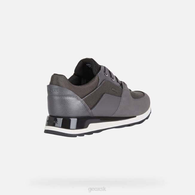 8ZHJ596 tmavo šedá/čierna Geox nová žena aneko abx