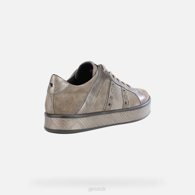 8ZHJ603 tmavo béžová Geox leelu' žena